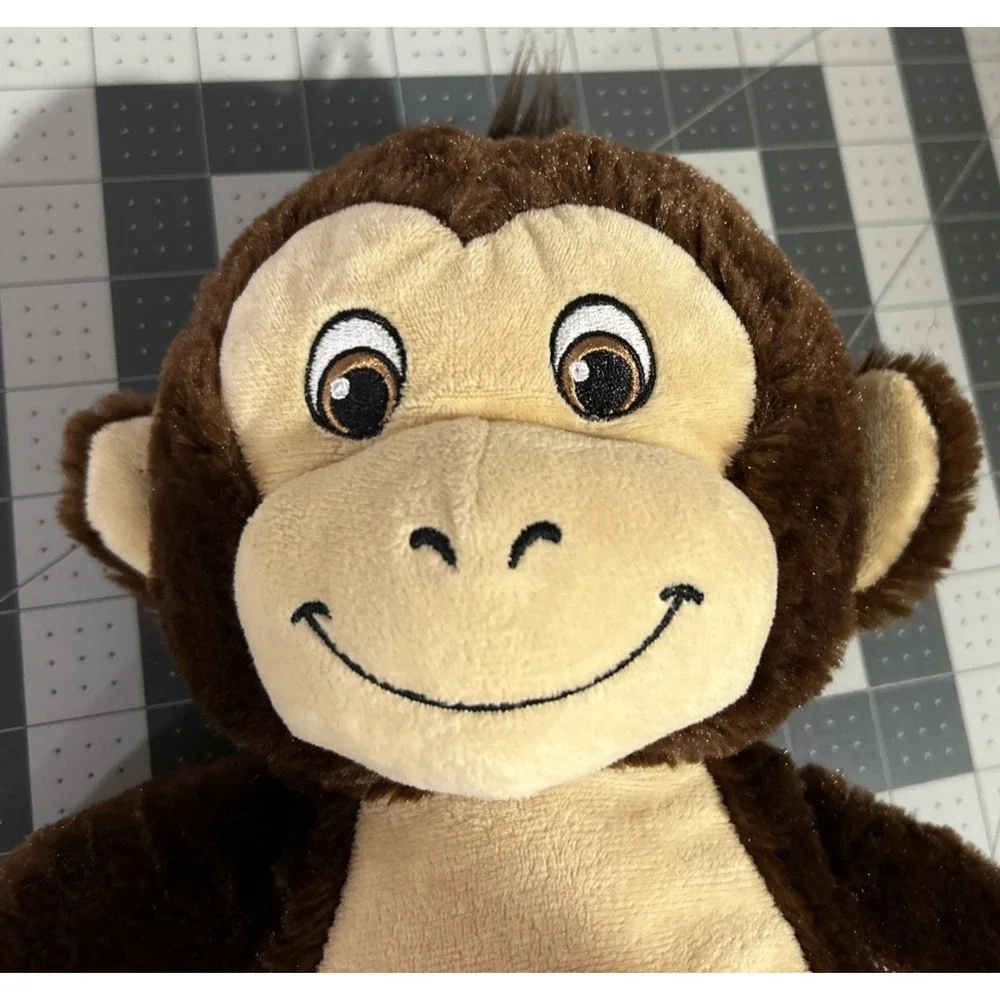 Build A Bear Workshop Monkey Chimp Retired 18 In Plush 2019 Embroidered Smile